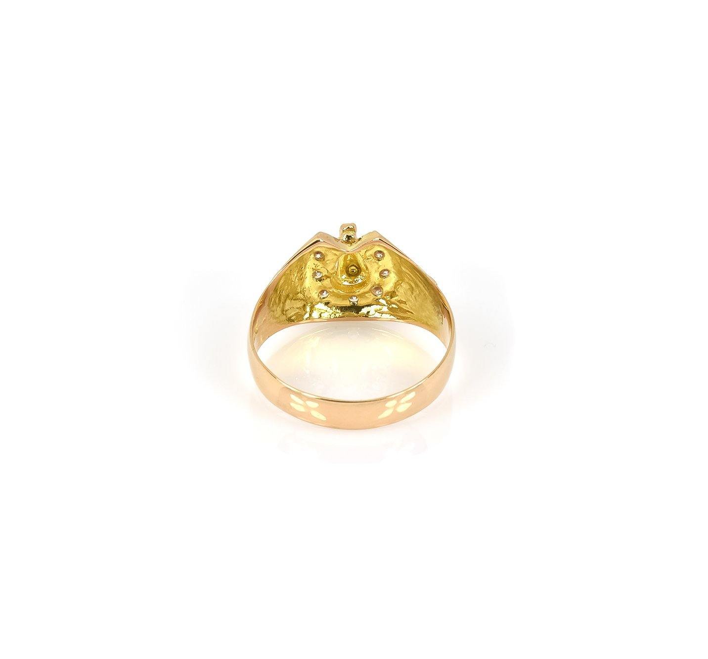 Anillo de herradura discount oro