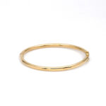Pulsera de oro para mujer 18K diseño pulso seguro cajón doble