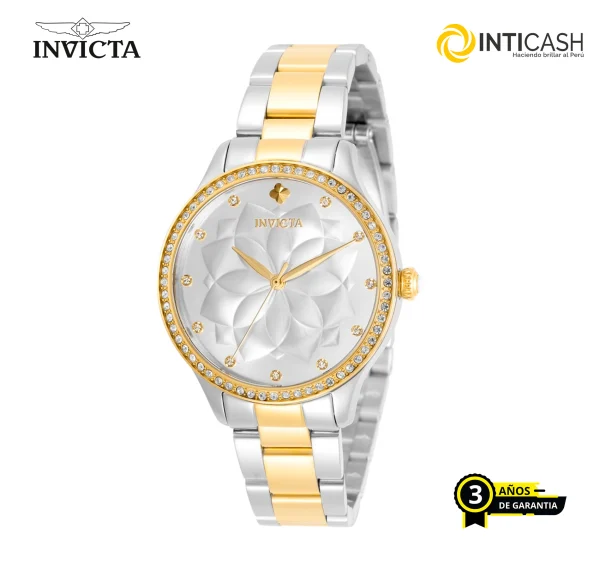 Reloj para mujer INVICTA Wildflower model 30718 – 35mm Stainless Steel – Japan Quartz