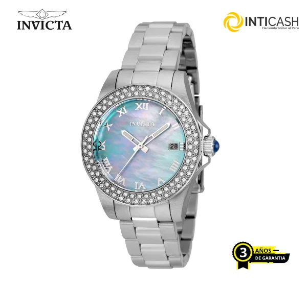 Reloj para mujer INVICTA Angel model 36071 – 34mm Stainless Steel – Japan Quartz