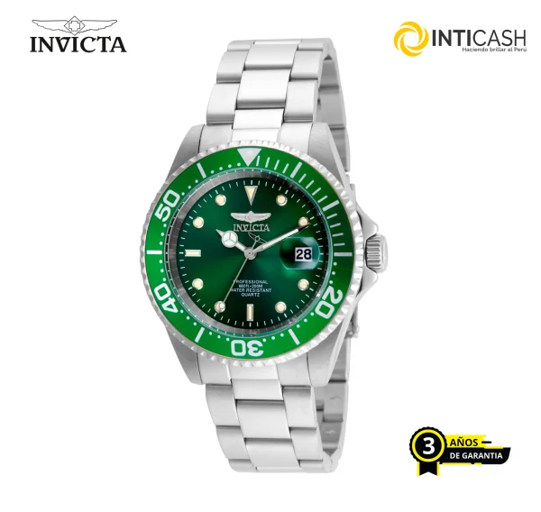 Reloj para hombre INVICTA Pro Diver model 24947 – 40mm Stainless Steel – Japan Quartz