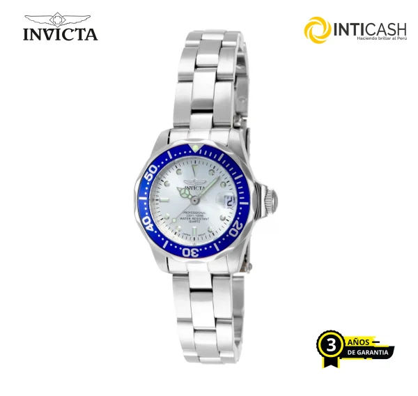 Reloj para mujer INVICTA Pro Diver model 14125 – 24mm Stainless Steel – Japan Quartz