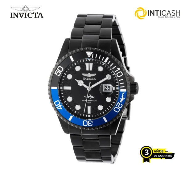 Reloj para hombre INVICTA Pro Diver model 44713 – 43mm Stainless Steel – Japan Quartz