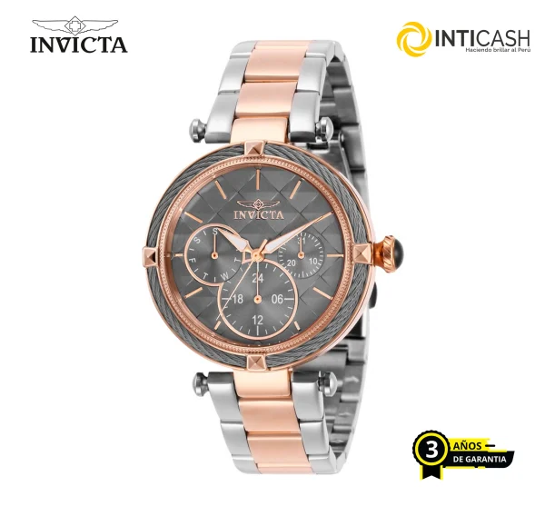 Reloj para mujer INVICTA Bolt model 28963 – 36.5mm Stainless Steel – Japan Quartz